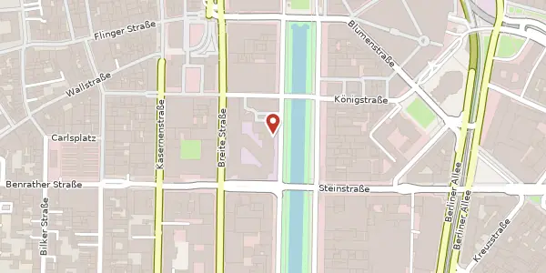 Karte der Umgebung von Königsallee 33, 40212 Düsseldorf