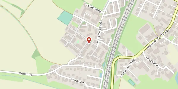 Karte der Umgebung von Spatzenweg 1 b, 85238 Petershausen