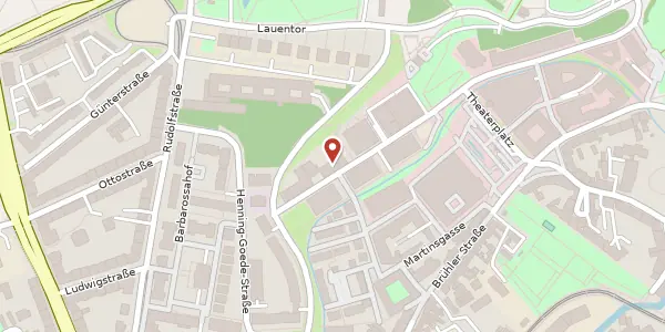 Karte der Umgebung von Maximilian-Welsch-Straße 10, 99084 Erfurt