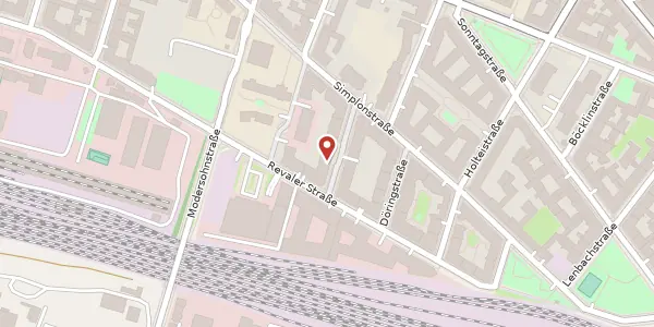 Karte der Umgebung von Haasestraße 12, 10245 Berlin