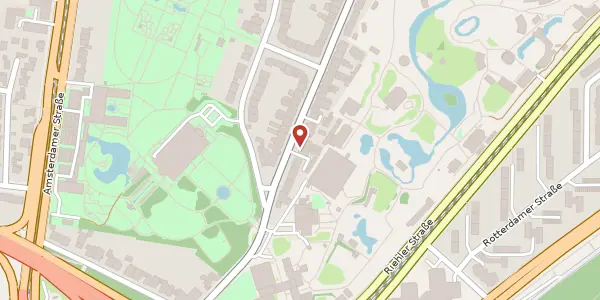Karte der Umgebung von Stammheimer Str. 10, 50735 Köln
