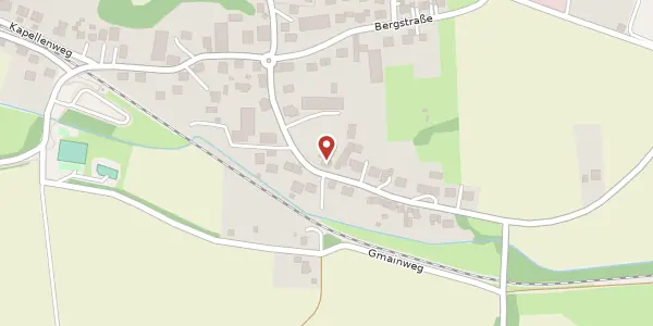 Karte der Umgebung von Ludwig-Thoma-Str. 47, 85232 Bergkirchen-Unterbachern