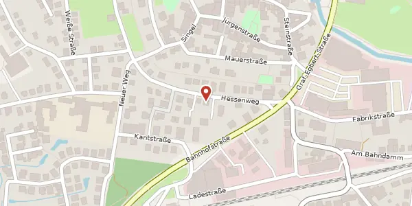 Karte der Umgebung von Hessenweg 13, 48465 Schüttorf