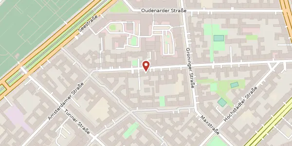 Karte der Umgebung von Liebenwalder Straße 40, 13347 Berlin