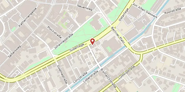 Karte der Umgebung von Südanlage 5, 35390 Gießen