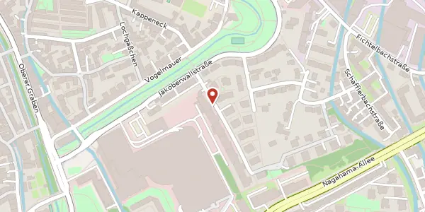 Karte der Umgebung von Werner-Haas-Str. 2, 86153 Augsburg
