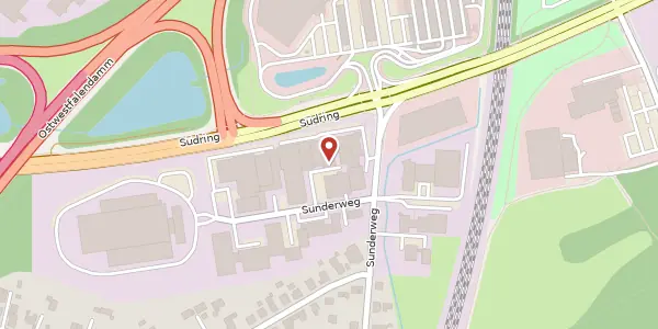 Karte der Umgebung von Sunderweg 4, 33649 Bielefeld