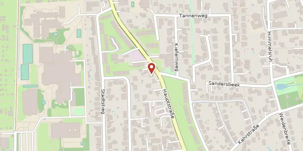 Karte der Umgebung von Hauptstraße 18, 37083 Göttingen