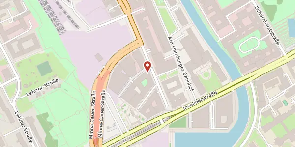 Karte der Umgebung von Heidestraße 58, 10557 Berlin