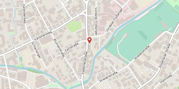 Karte der Umgebung von Kasernenstr. 14, 96450 Coburg