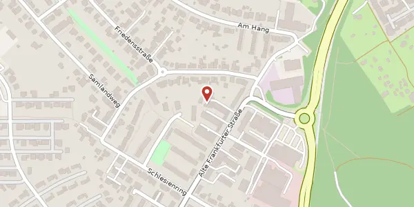 Karte der Umgebung von Alte Frankfurter Str. 22H, 61118 Bad Vilbel