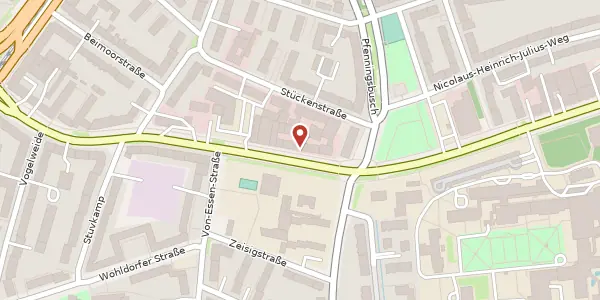 Karte der Umgebung von Dehnhaide 81, 22081 Hamburg