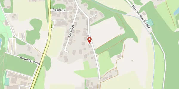 Karte der Umgebung von Am Mühlberg 16, 82319 Starnberg