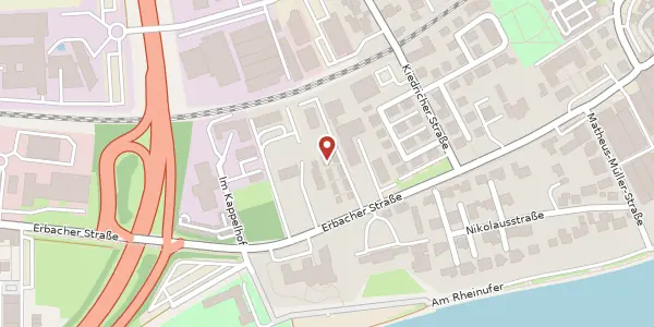 Karte der Umgebung von Erbacher Str. 15e, 65343 Eltville