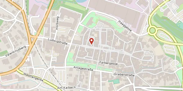 Karte der Umgebung von Hauptstr. 40, 97816 Lohr