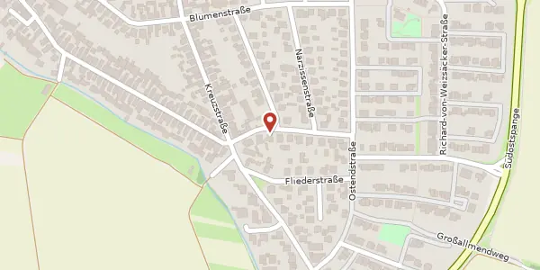 Karte der Umgebung von Lilienstraße 6, 68753 Waghäusel
