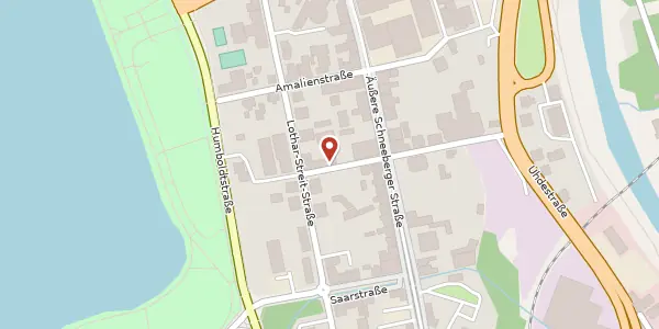 Karte der Umgebung von Casparistraße 6, 08056 Zwickau