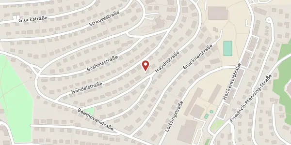 Karte der Umgebung von Haydnstraße 21, 89518 Heidenheim
