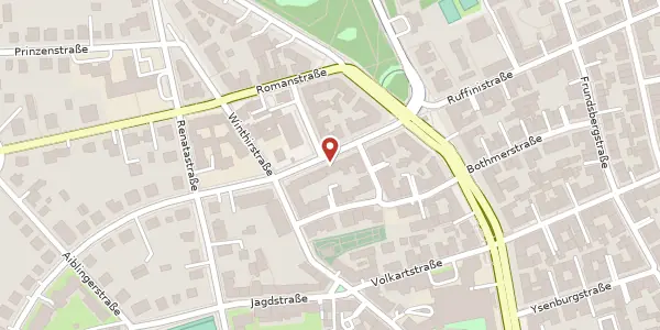 Karte der Umgebung von Lachnerstr. 5, 80639 München