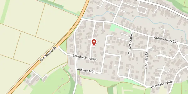 Karte der Umgebung von Schubertstraße 8, 77948 Friesenheim (Baden)