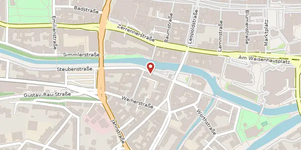 Karte der Umgebung von Jörg-Ratgeb-Straße 23-27, 75173 Pforzheim