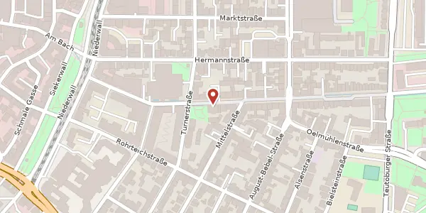 Karte der Umgebung von Ravensberger Str. 30, 33602 Bielefeld