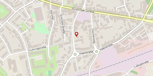Karte der Umgebung von Friedhofstr. 21, 45478 Mülheim an der Ruhr