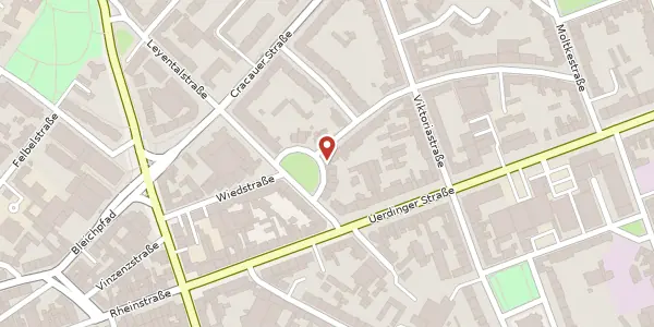 Karte der Umgebung von Von-Beckerath-Platz 4, 47799 Krefeld