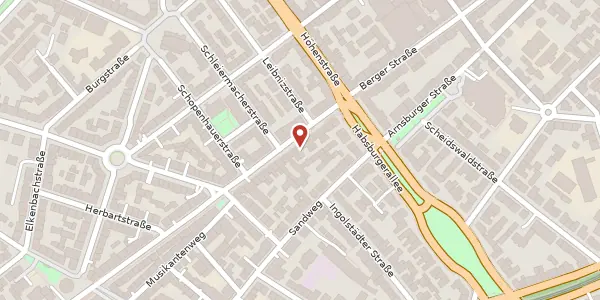 Karte der Umgebung von Berger Str. 116, 60316 Frankfurt
