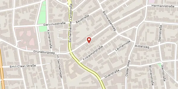Karte der Umgebung von Fichardstr. 55, 60322 Frankfurt