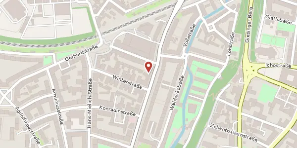 Karte der Umgebung von Pilgersheimer Str. 44, 81543 München