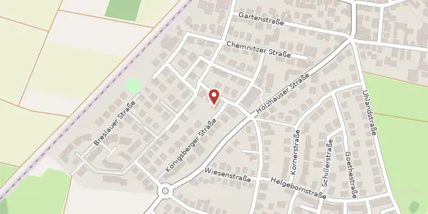 Karte der Umgebung von Danziger Str. 4a, 61191 Rosbach