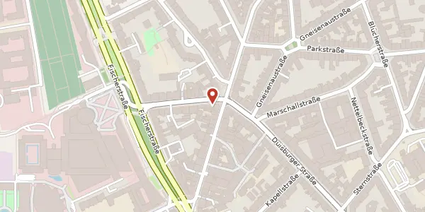 Karte der Umgebung von Venloer Str. 2, 40477 Düsseldorf