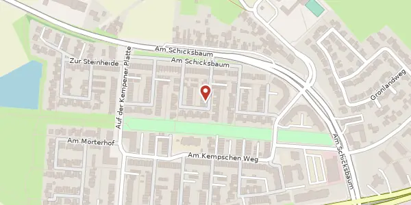 Karte der Umgebung von Am Engelshof 20, 47804 Krefeld