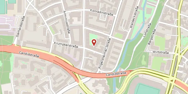 Karte der Umgebung von Krumpterstr. 4, 81543 München