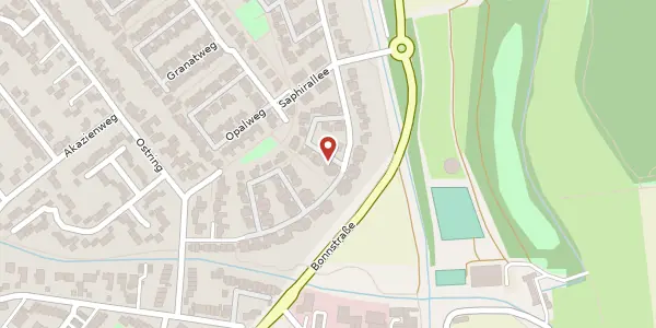 Karte der Umgebung von Achatweg 18, 50259 Pulheim