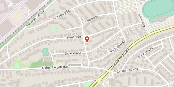 Karte der Umgebung von Werderstraße 8, 71032 Böblingen