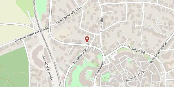 Karte der Umgebung von Lüttringhauser Str. 9, 42897 Remscheid
