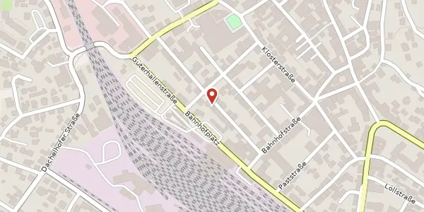 Karte der Umgebung von Augustinerstraße 13, 92421 Schwandorf