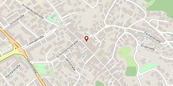 Karte der Umgebung von Ludwigstr. 60, 82467 Garmisch-Partenkirchen