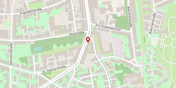 Karte der Umgebung von Blücherstraße 89, 18055 Rostock