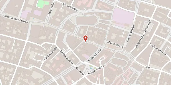 Karte der Umgebung von Kaufingerstr. 7, 80331 München