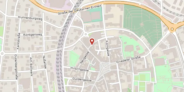 Karte der Umgebung von Krachbaumgasse 1-7, 35510 Butzbach