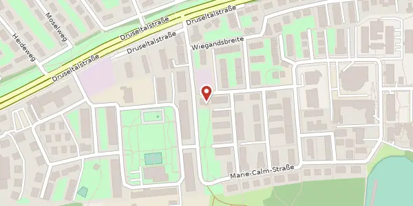 Karte der Umgebung von Ludwig-Erhard-Straße 47A, 34131 Kassel