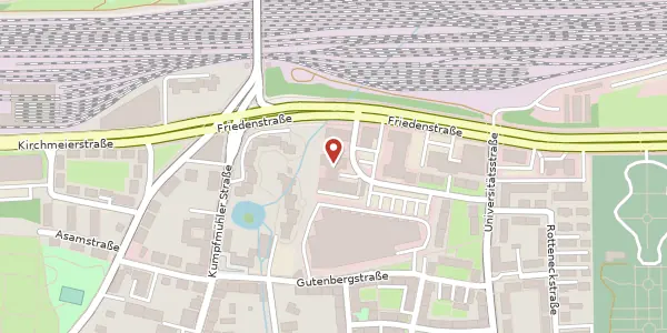 Karte der Umgebung von Bischof-von-Henle-Straße 2 a, 93051 Regensburg