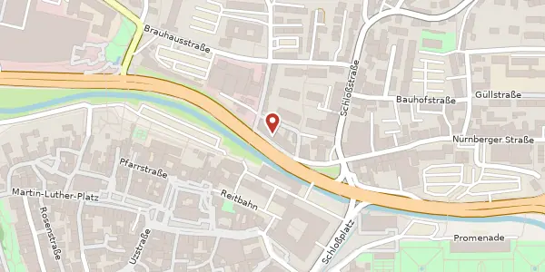 Karte der Umgebung von Fischstr. 5a, 91522 Ansbach
