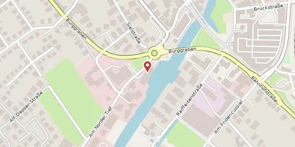 Karte der Umgebung von Am Hafen 1 B, 26506 Norden