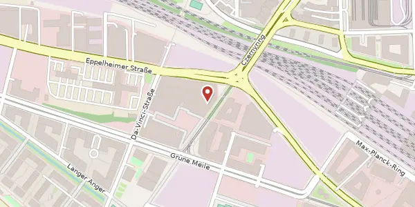 Karte der Umgebung von Galileistraße 8, 69115 Heidelberg