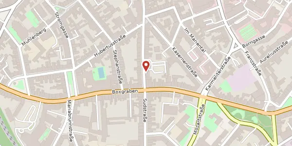 Karte der Umgebung von Krakaustr. 27 a, 52064 Aachen