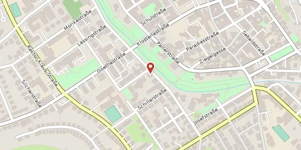 Karte der Umgebung von Uferstraße 50, 73525 Schwäbisch Gmünd